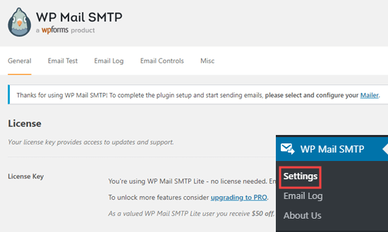 如何为WordPress网站配置SMTP发信邮局
